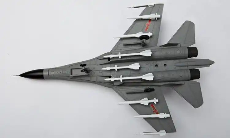 1:72歼16飞机模型 j16战斗机模型静态合金仿真成品摆件纪念版