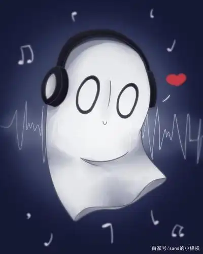 《传说之下》人物志 napstablook 像垃圾一样躺在地板上的音乐家