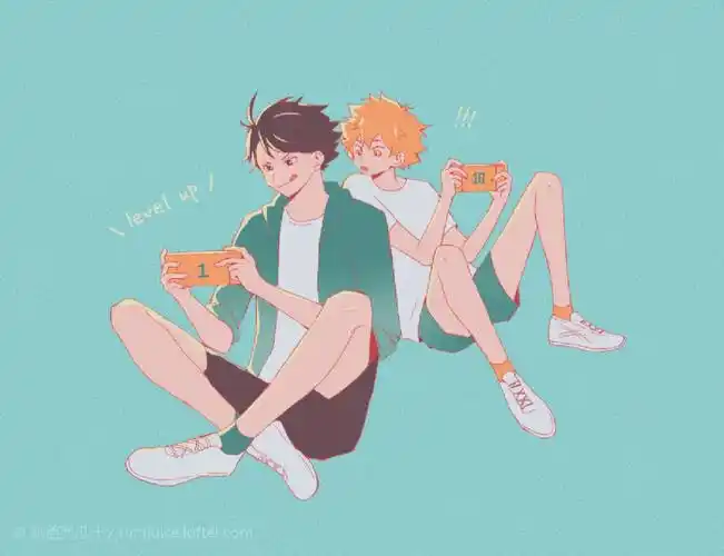 呢第二十三弹#小排球yyds  #排球少年  #日向翔阳  #及川彻  #月岛萤