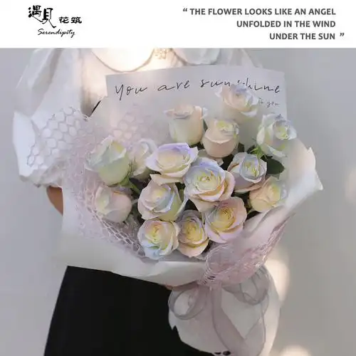 七夕节在中国的情人节,具有浪漫色彩在表达爱情时,通常会选用玫瑰花来