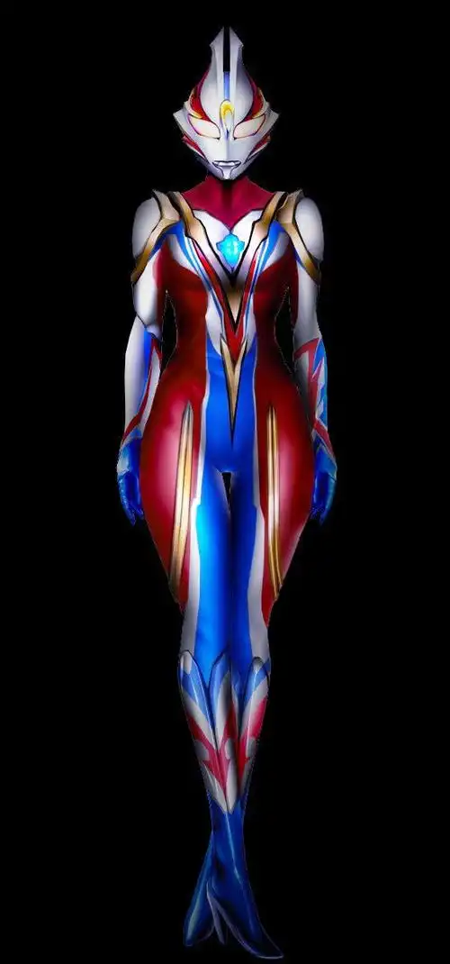 网友自制女奥特曼设计图身材好得有点过分网友那是诺亚老婆