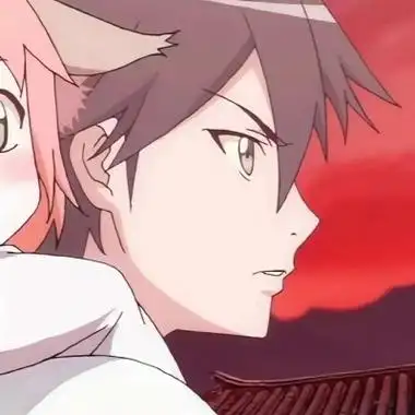 情侣头像最火一对动漫图片