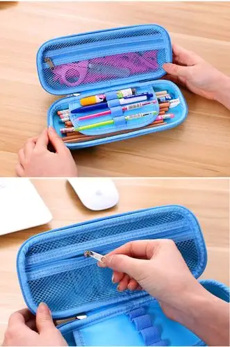 【特卖】迪士尼文具盒男 小学生笔袋女大容量韩版可爱创意卡通硬壳铅