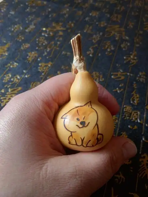 烙画葫芦 临摹西风xifeng|手工艺|其他手工艺|闫二二_原创作品-站酷zc