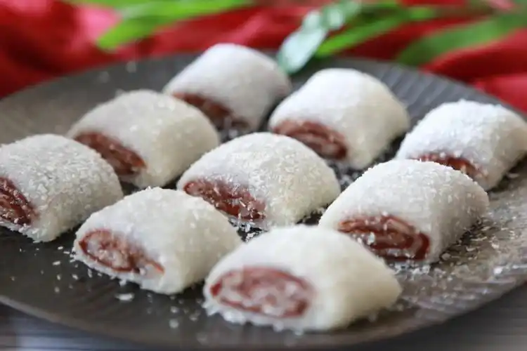 糯米粉做的小甜点,香甜软糯,简单快速,一口一个,孩子超爱吃