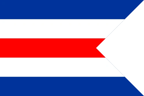 德国)国旗:1949年5月23日,美,英,法占领区合并,成立德意志联邦共和国