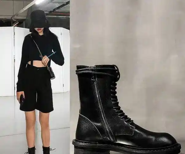 原创原创5套秋冬马丁靴穿搭分享时髦百搭显大长腿打造时尚感
