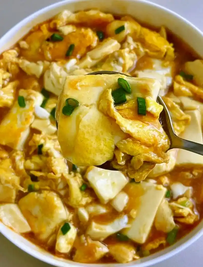 以后鸡蛋豆腐就这么吃了!绝了～做法超级简单,真的太好吃了! - 抖音