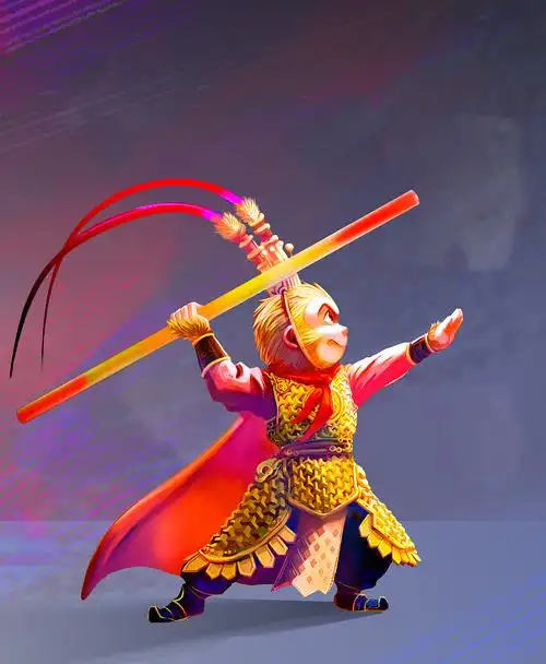 齐天大圣,附上过程图_悟空丸-站酷zcool