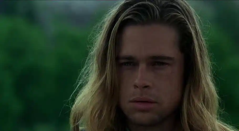 31岁布拉德·皮特的荧幕形象,长发飘飘,张扬个性万人迷_斯汀_苏珊娜