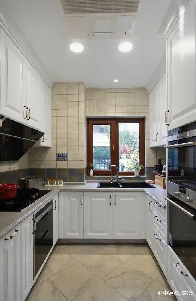 u型厨房设计布局参考2