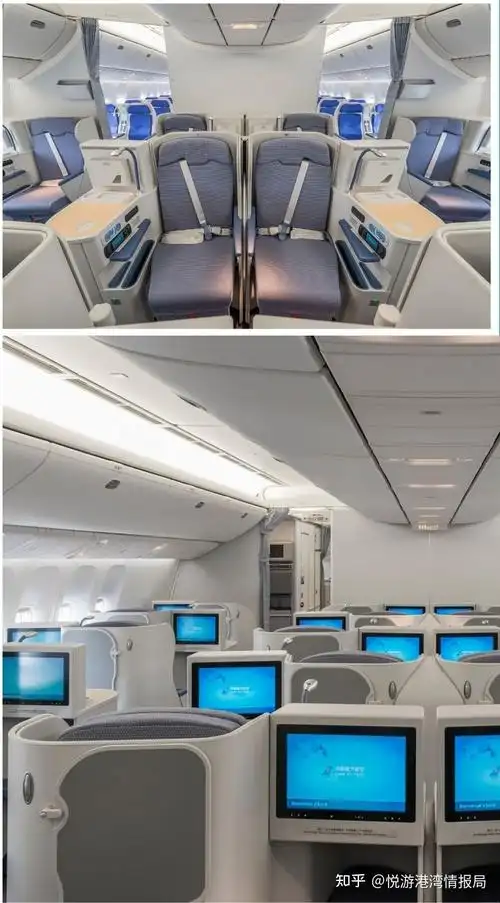 南航波音777-300er宽体机舱位布局图