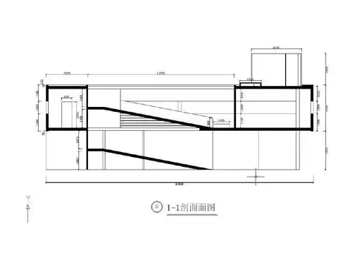 萨伏伊别墅立面剖面图ppt