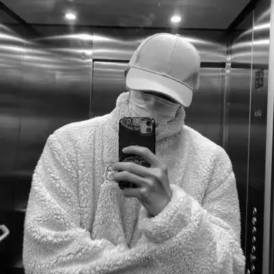 男生头像黑白高冷图片