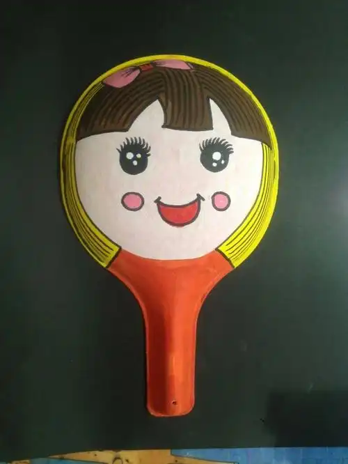 手绘马勺少儿美术用材