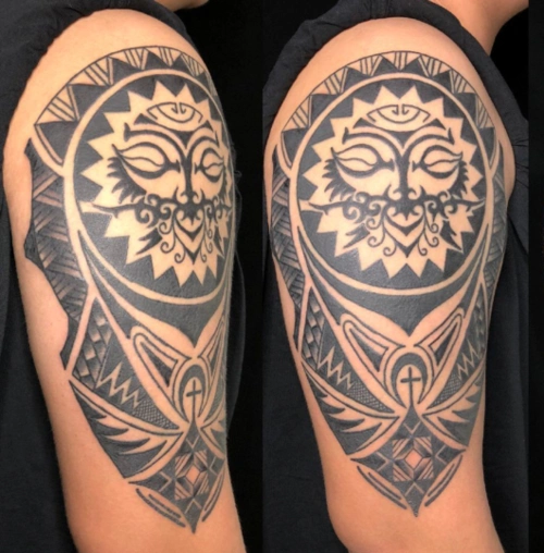 2020最新男生图腾纹身图集适合男生的好好看图腾纹身8