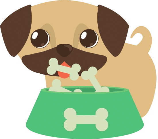 给狗的骨头素材