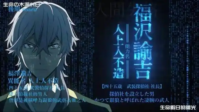 文豪野犬异能分析,中也和太宰不是唯一搭档,"书"似乎也有答案