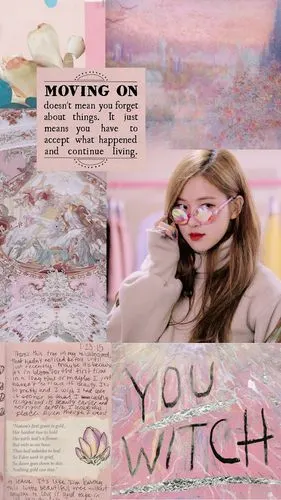 blackpink/粉墨--朴彩英拼贴壁纸