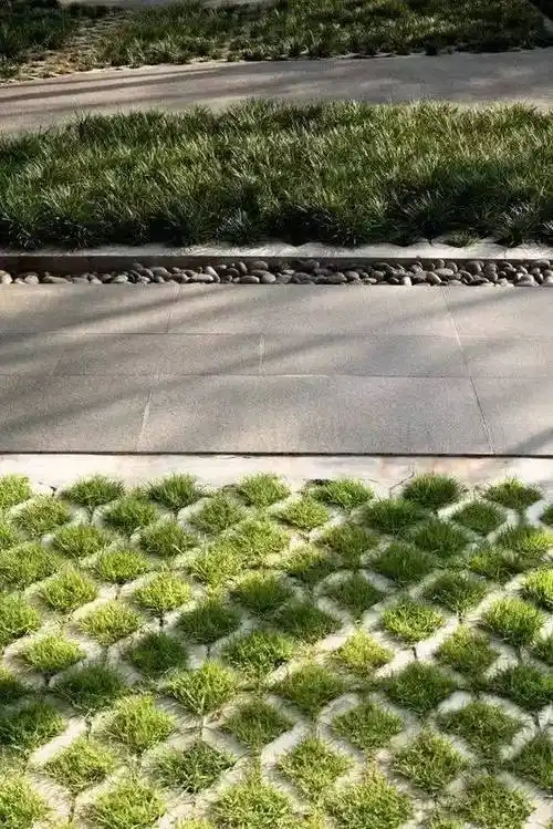 停车场设计,石子铺装