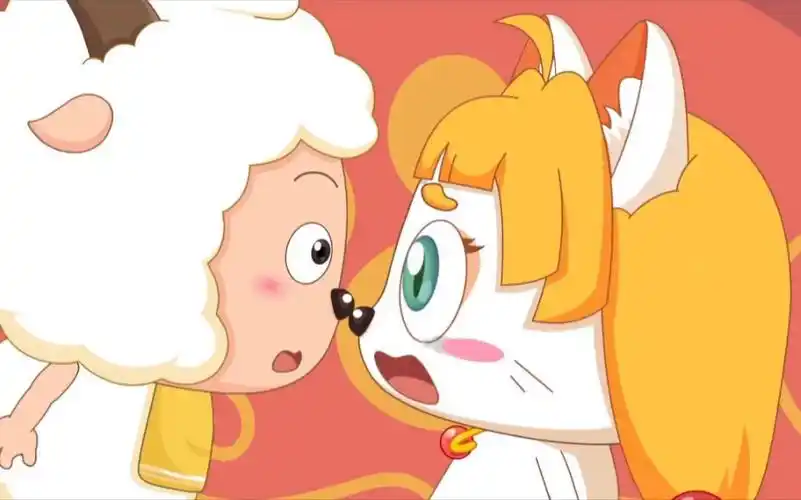 喜羊羊与灰太狼之异国大营救懒羊羊和皓月的cp瞬间