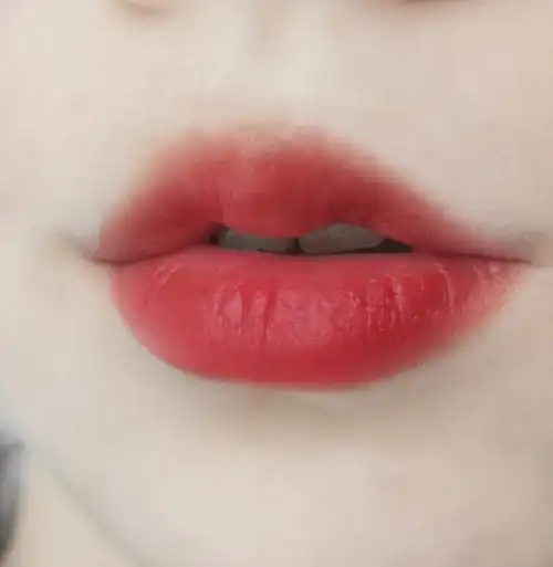 橘色系口红完美日记名片唇釉