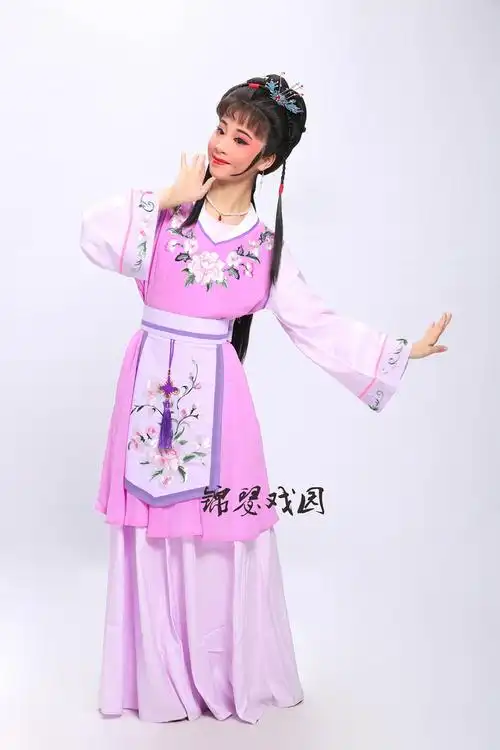 锦瑟戏园丫鬟小旦丫头侍女粤剧闽剧歌仔戏服民族服装