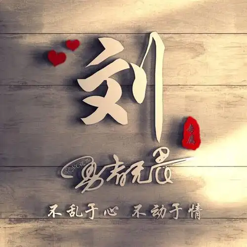 姓氏头像 | 艺术签名 | 天道酬勤:勇者无畏,行者无疆