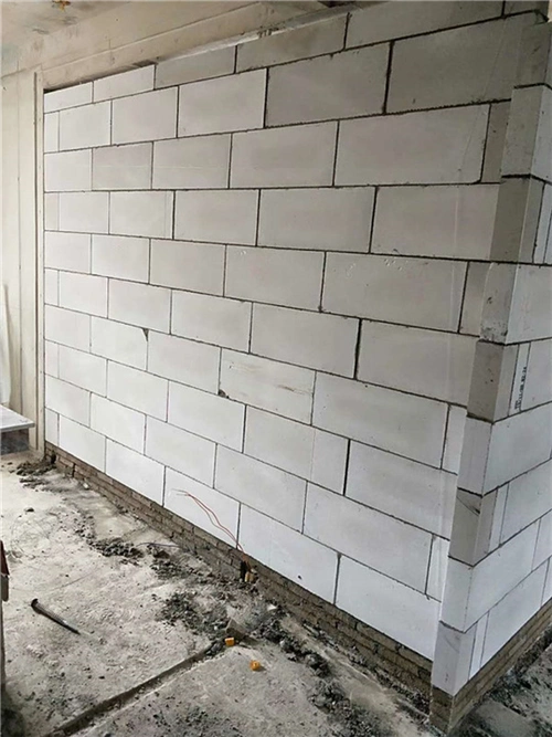 昆明加气砖砌墙