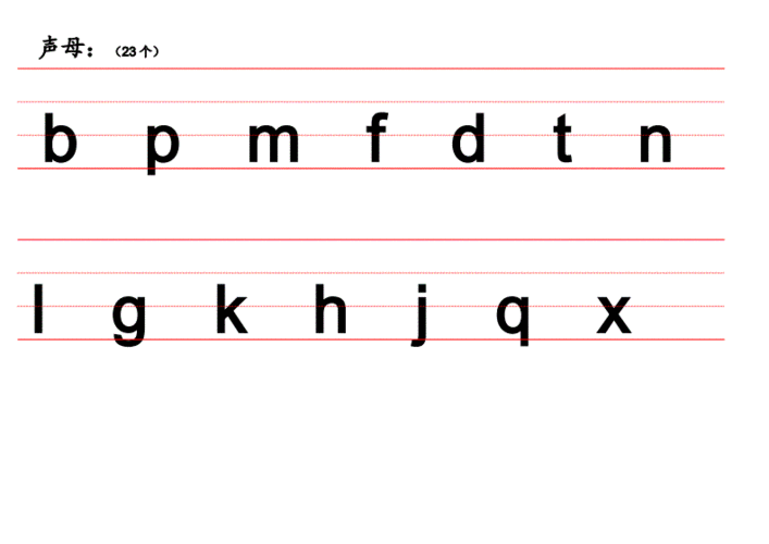 声母表,韵母表,整体认读音节表.大字体.doc 5页