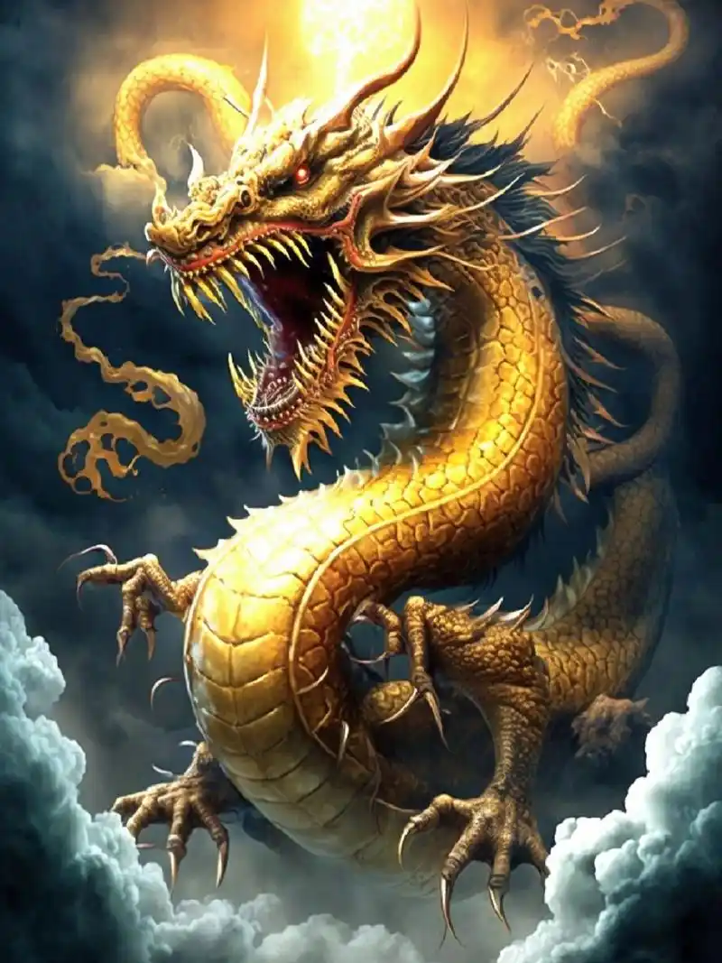 金龙 金龙:在龙的种族中,最尊贵,血统最高级的当属金龙,它是龙中的