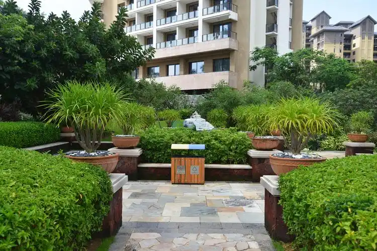 小区园林绿化实景