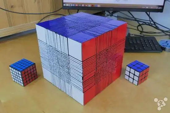 全世界最难的22阶超大魔方,你敢来挑战么?
