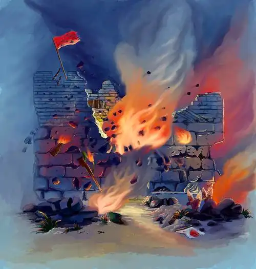 烽火|插画|创作习作|lili洋 - 原创作品 - 站酷 (zcool)