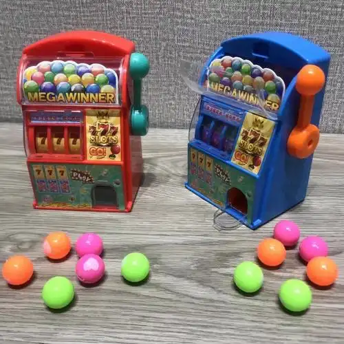 迷你惊喜摇奖机桌面玩具多色彩球抽奖游戏机儿童过家家 200g