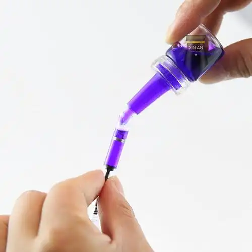 包邮美国noodlers ink鲶鱼非碳素钢笔墨水5ml分装阿帕奇晚霞红色