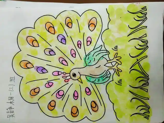 创意手指画,有趣的美术课