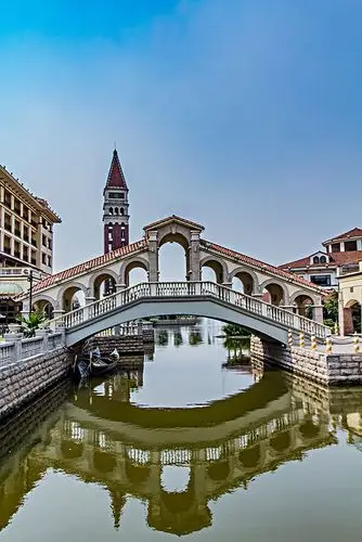 江苏省南京市威尼斯水城建筑景观