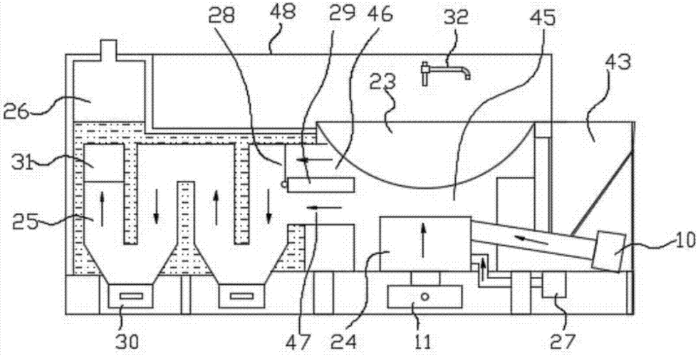 一种高效生物质无烟燃烧炉灶系统的制作方法