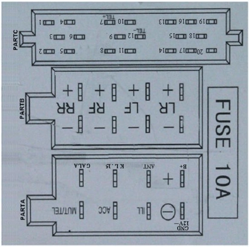 大众车载cd接线方法