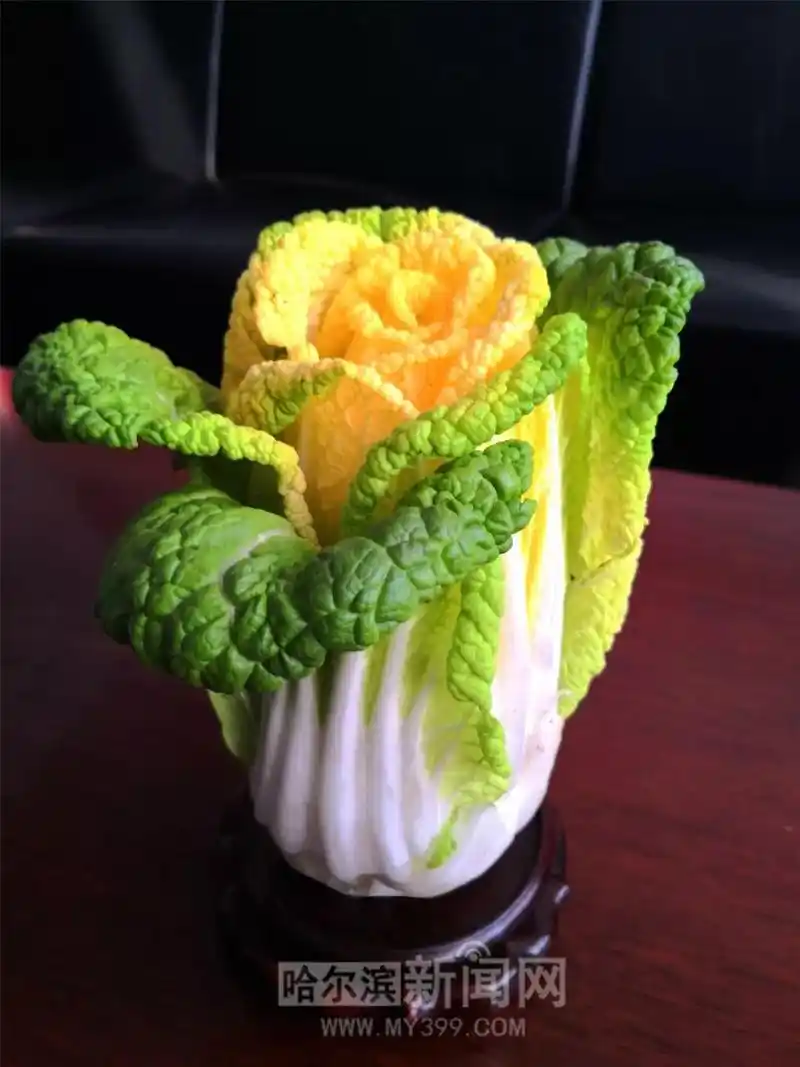成功培育出的集观赏性和营养性于一体的白菜新品种