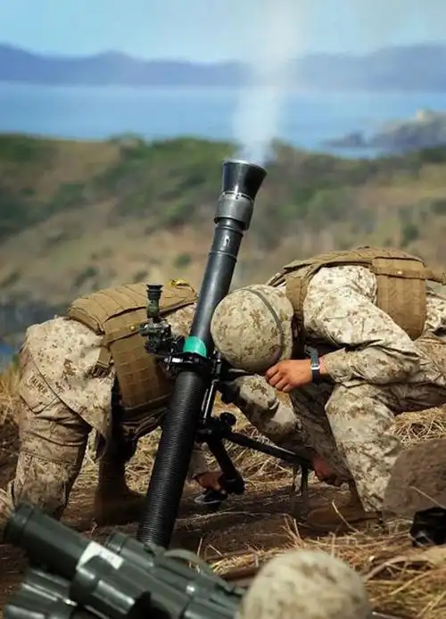 美国m252式81mm迫击炮一炮出会怎样