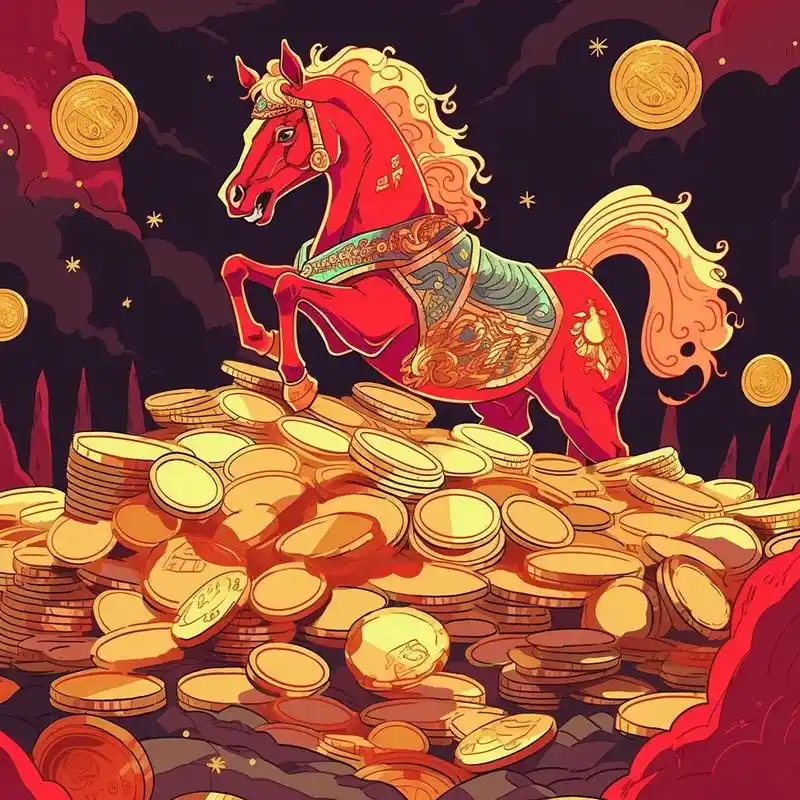 生肖招财马头像|属马的朋友们快来接财运.亲测有用,身边78年 - 抖音