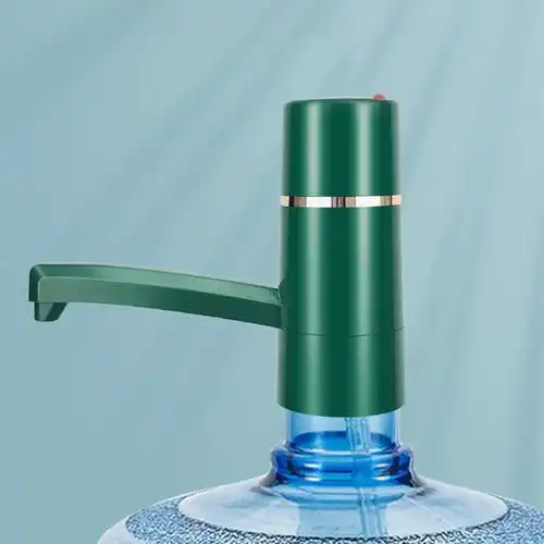 桶装水抽水器充电饮水机家用电动纯净水桶压水器自动上水器吸蓝色