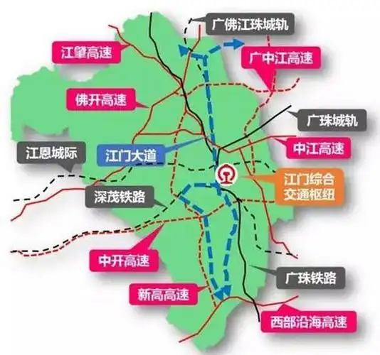 江门进入轨道交通时代