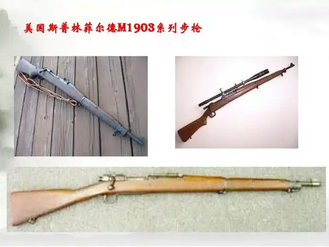 二战美国枪械集锦ppt