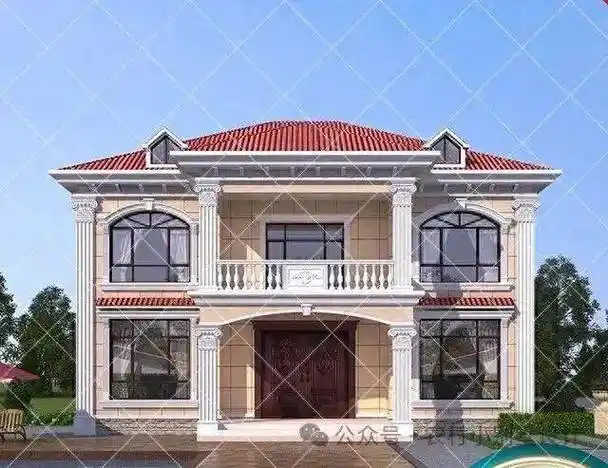 20套二层乡村别墅欧式住宅自建房