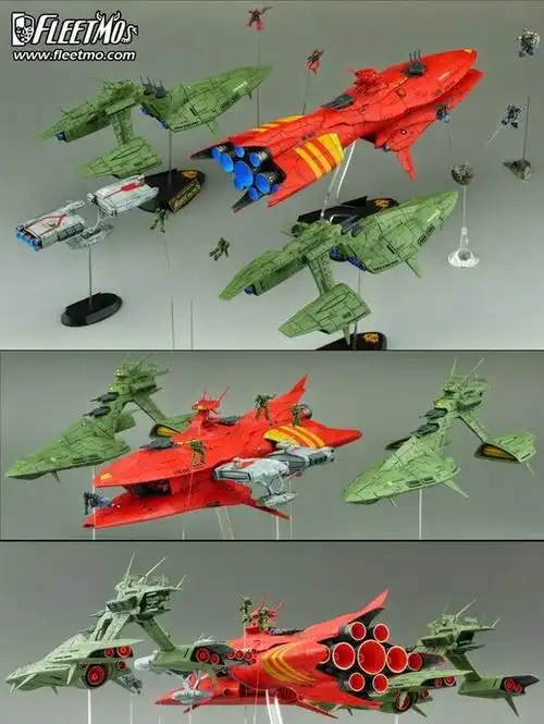 1/1700 fleetmo scratchbuild series: uc.