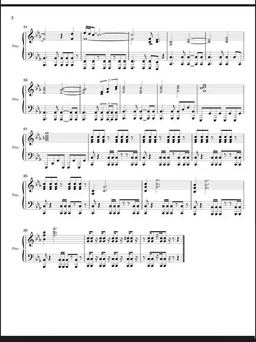 东风浩荡进行曲钢琴谱