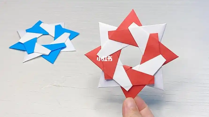 八角飞镖折纸教程